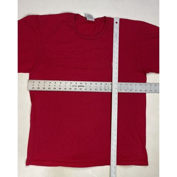 VINTAGE Tommy Hilfiger Crest Logo T-shirt Men XL Red Short Sleeve USA 90s - Picture 7 of 7